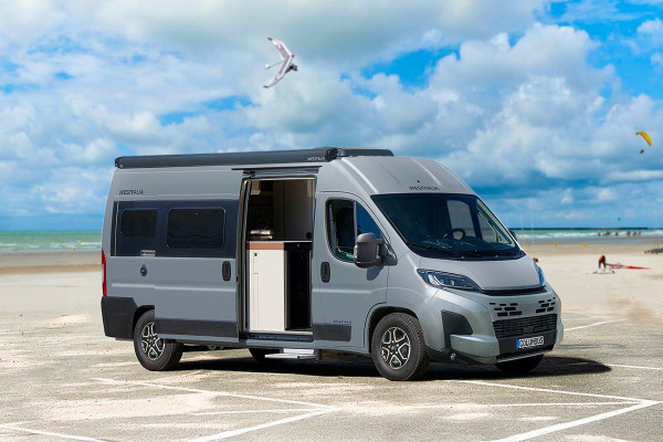 Westfalia Columbus 600 E : fourgon compact avec lits jumeaux  - Auto Livenio